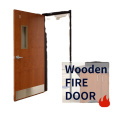 Cheap UL Standard Wooden Doors Interior Modern Fire Rated 60 Minutes Fireproof Door